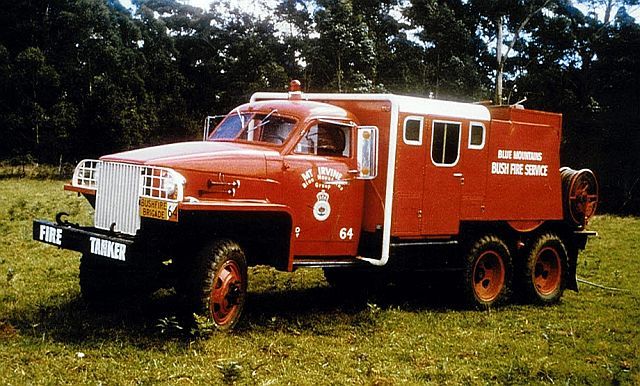 The Mt Irvine 1945 Studebaker Fire Truck 